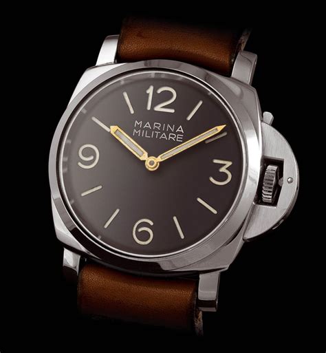 montre de luxe panerai|Panerai marina militare watch.